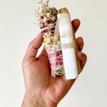 Romantic Pink Gift Basket for Her with Self-Care Essentials