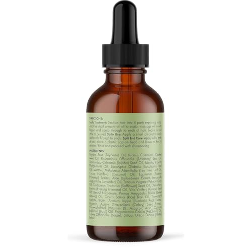 Mielle Rosemary Mint Biotin Hair Oil for Scalp and Ends