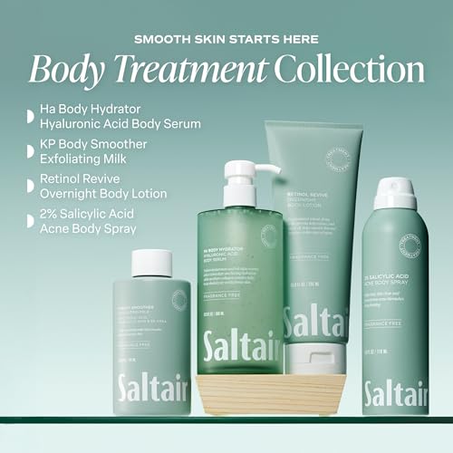 Saltair Hyaluronic Acid Body Serum for Smoother Skin