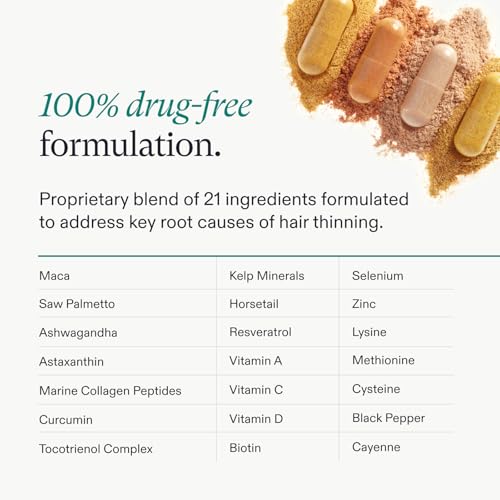 Nutrafol Women’s Balance Hair Growth Supplement for Ages 45+