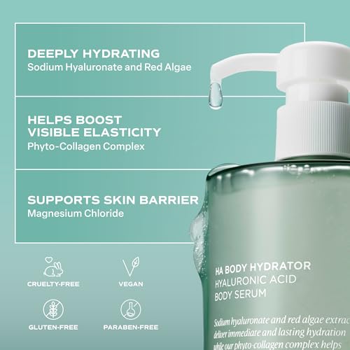 Saltair Hyaluronic Acid Body Serum for Smoother Skin