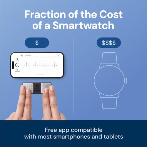 KardiaMobile 1-Lead EKG Monitor with AFib Detection