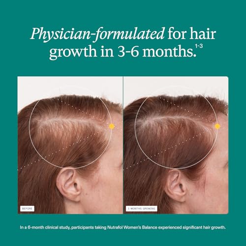 Nutrafol Women’s Balance Hair Growth Supplement for Ages 45+