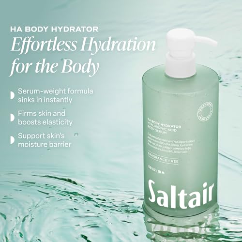 Saltair Hyaluronic Acid Body Serum for Smoother Skin