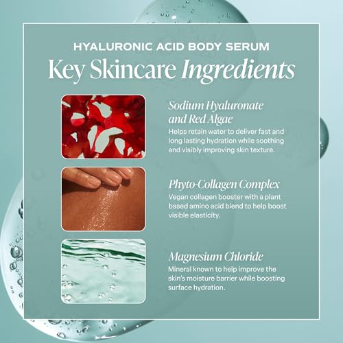 Saltair Hyaluronic Acid Body Serum for Smoother Skin