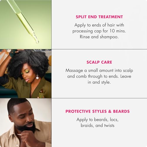 Mielle Rosemary Mint Biotin Hair Oil for Scalp and Ends