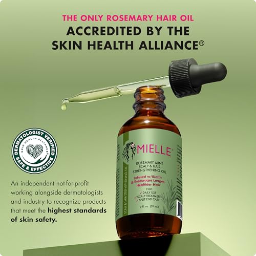 Mielle Rosemary Mint Biotin Hair Oil for Scalp and Ends