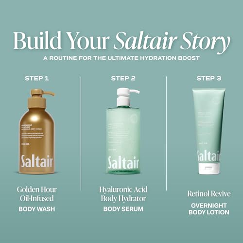 Saltair Hyaluronic Acid Body Serum for Smoother Skin