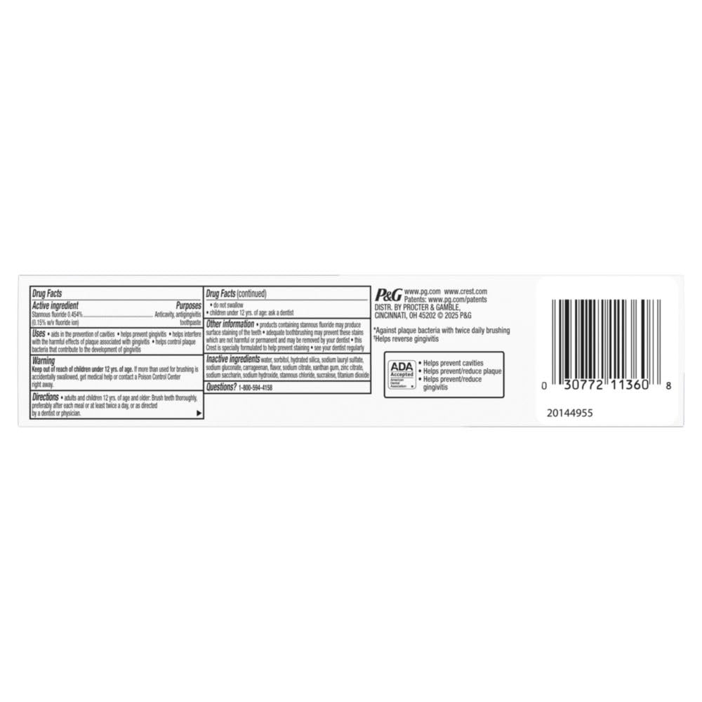 Crest Pro-Health Gum Detoxify Deep Clean Toothpaste, 3-Pack
