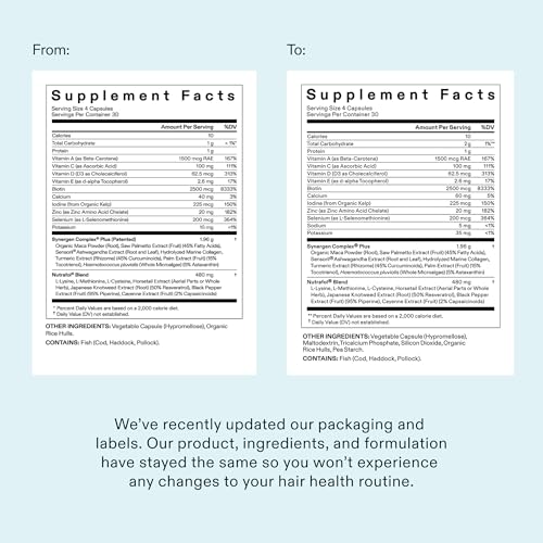 Nutrafol Women’s Balance Hair Growth Supplement for Ages 45+