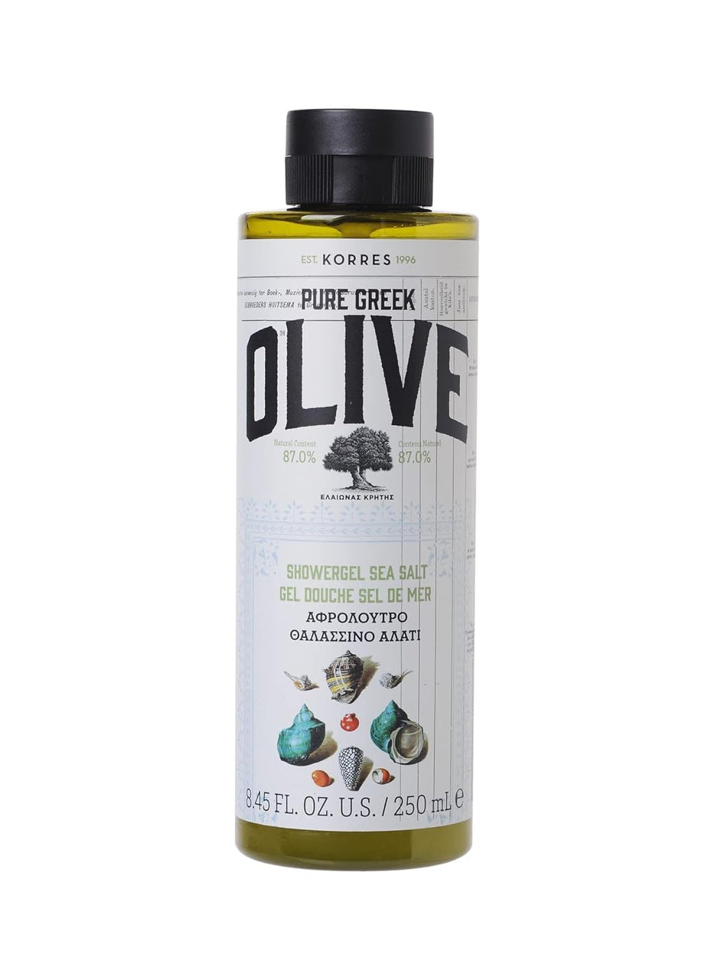 KORRES Pure Greek Olive Hydrating Shower Gel for Dry Skin