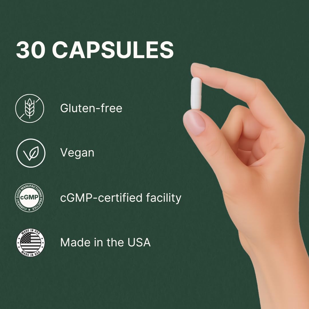 GENEIII L-Ergothioneine 30 mg Mushroom Extract Supplement
