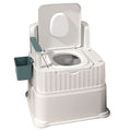 4-in-1 Mobile Bedside Commode and Shower Chair