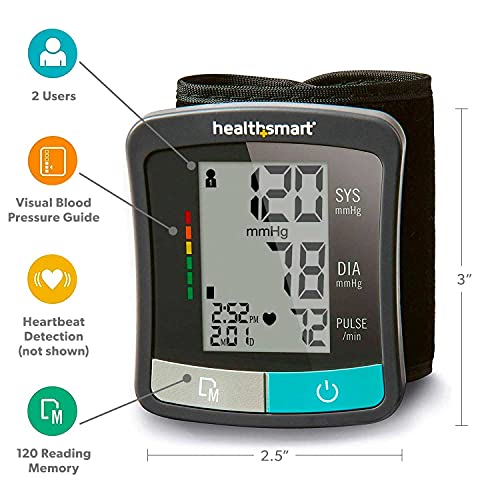HealthSmart Digital Blood Pressure Monitor with Cuff 48-Pack