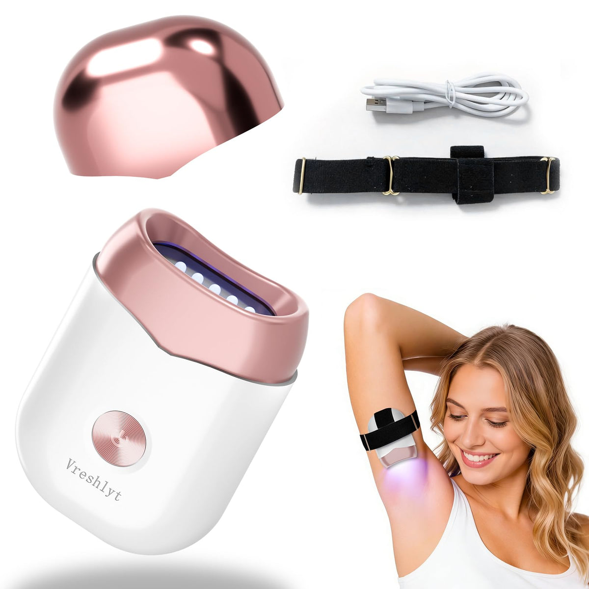 Vreshlyt Rechargeable Whole-Body Deodorant for Men and Women