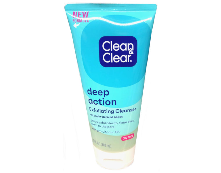 Clean & Clear Oil-Free Deep Action Exfoliating Face Scrub