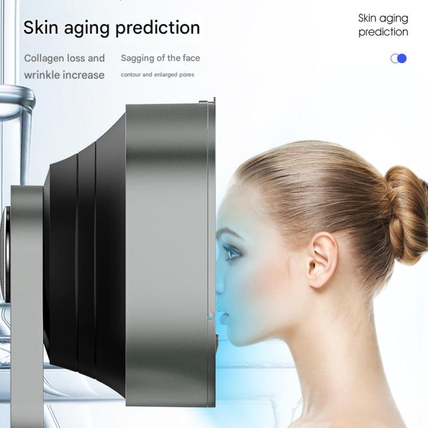 Professional AI Skin Analysis Scanner for Salons and Spas