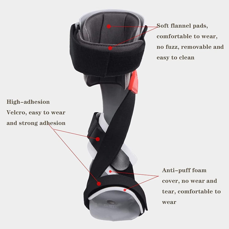 WKNHHL Drop Foot Ankle Brace for Walking Support