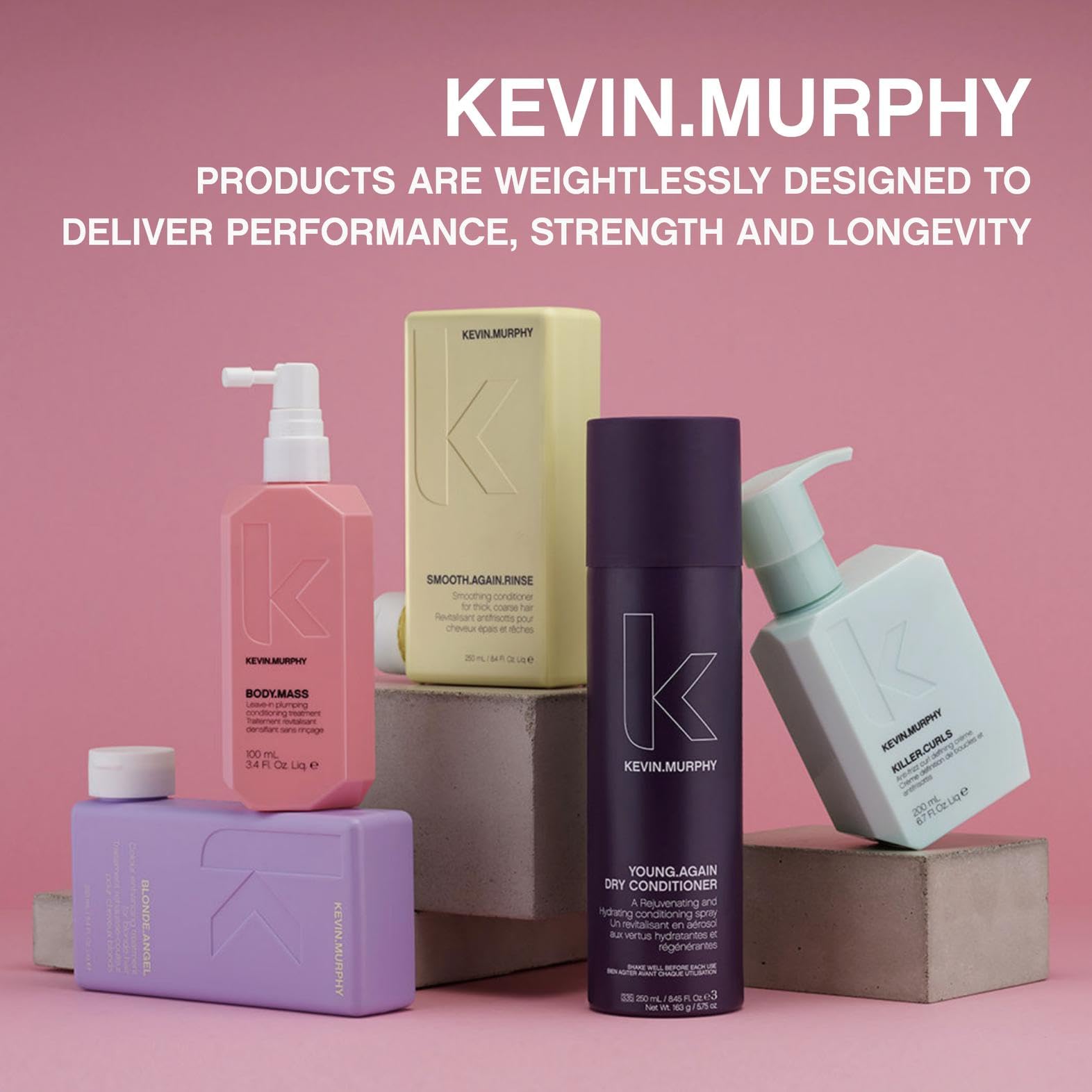 KEVIN.MURPHY ANGEL.WASH and RINSE Hair Care Set, 1 L