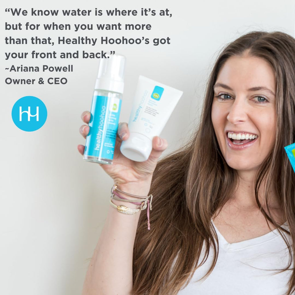 healthy hoohoo Feminine Wash, Wipes and Foaming Cleanser