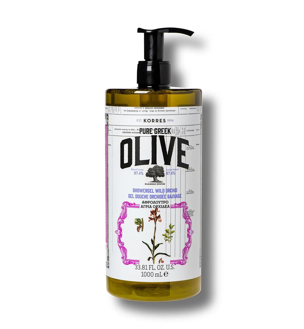 KORRES Pure Greek Olive Hydrating Shower Gel for Dry Skin