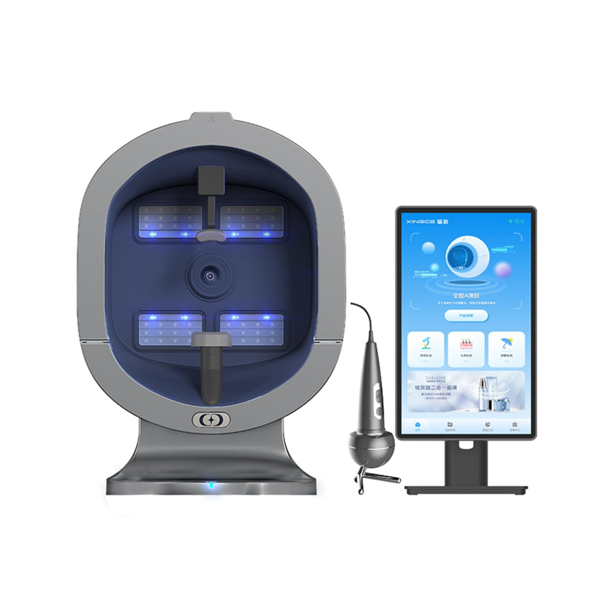 Professional AI Skin Analysis Scanner for Salons and Spas
