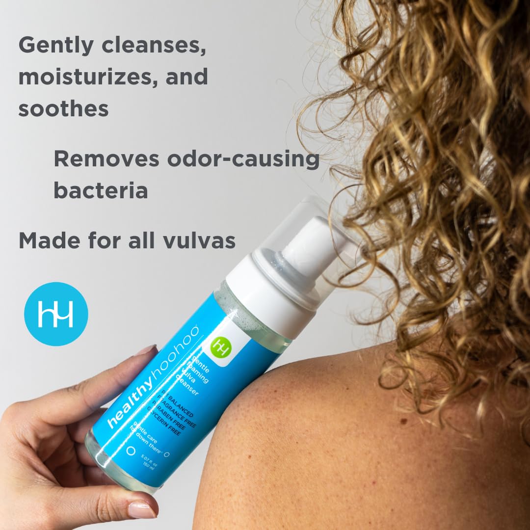 healthy hoohoo Feminine Wash, Wipes and Foaming Cleanser