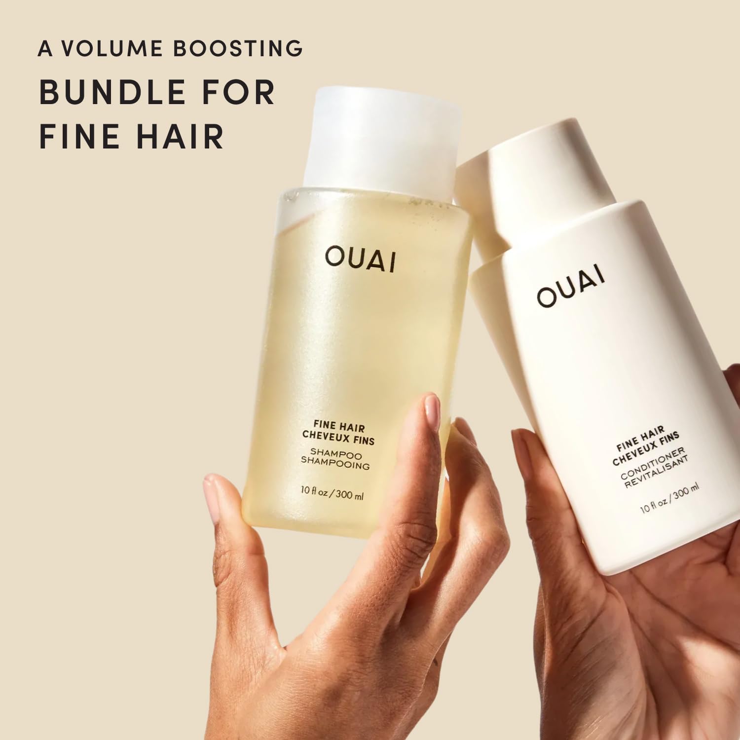 OUAI Hydrating Shampoo and Conditioner Hair Care Set