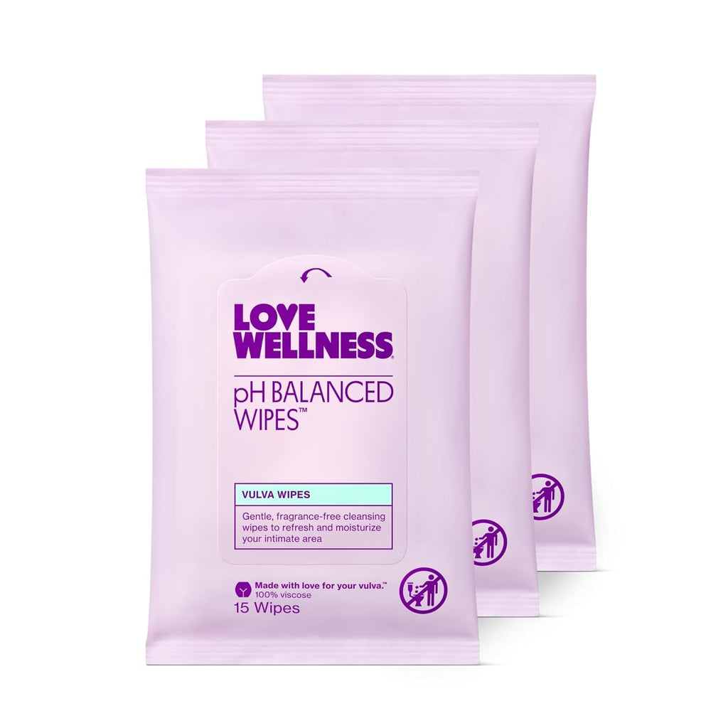 Love Wellness Feminine Cleansing Wipes for Daily Freshness