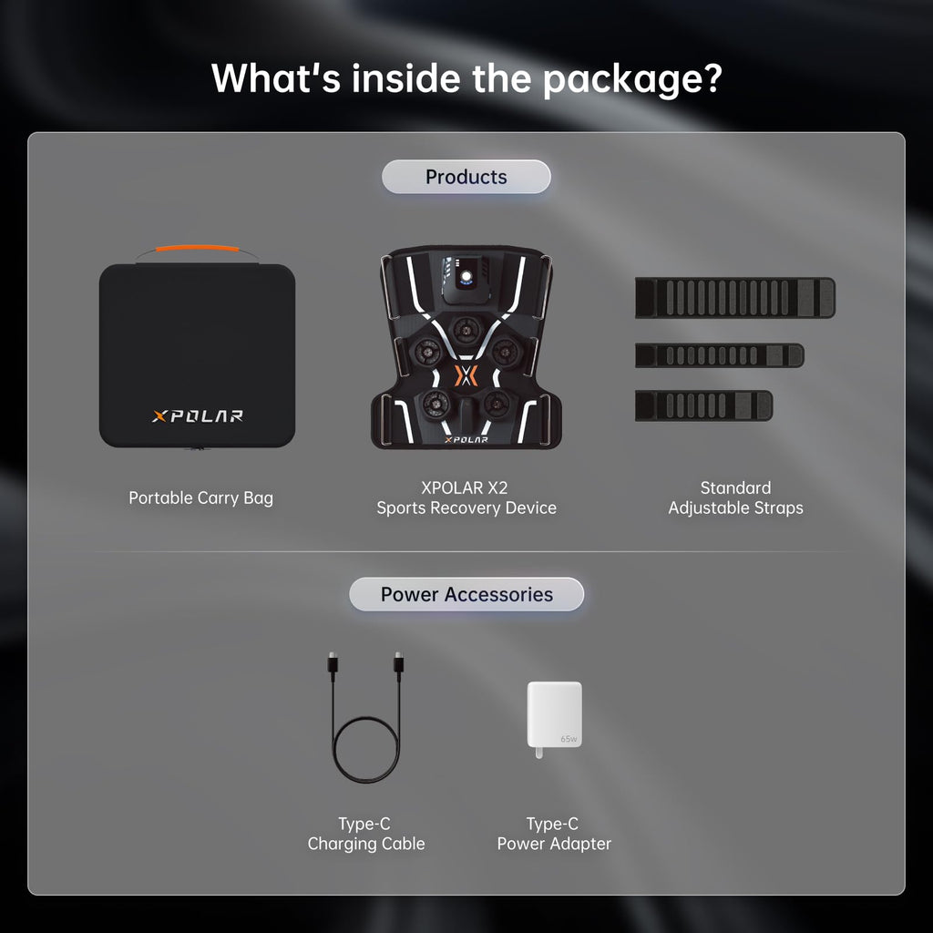XPOLAR X2 Smart Knee Recovery Device with Hot and Cold Therapy