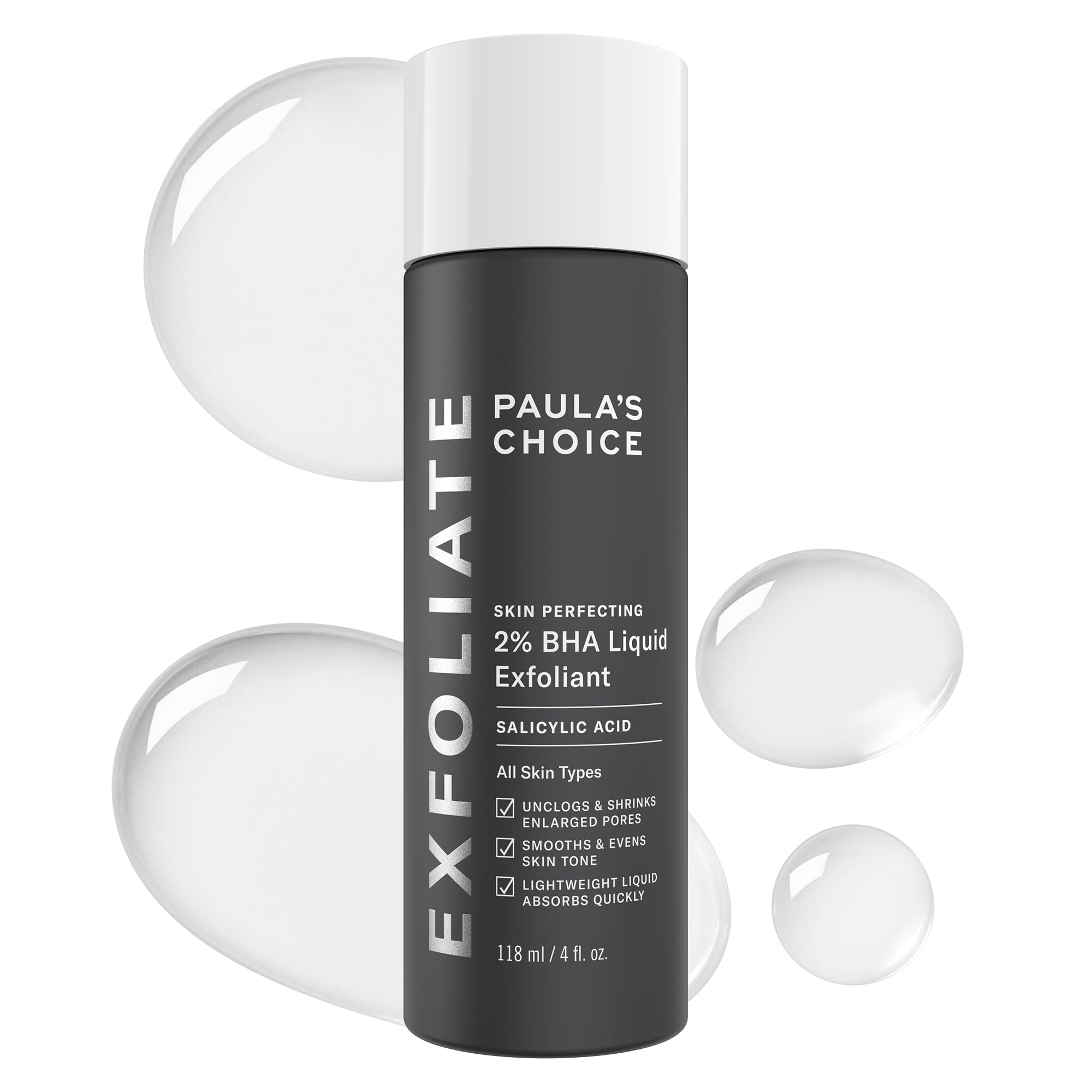 Paula’s Choice 2% BHA Liquid Exfoliant for Clearer Skin