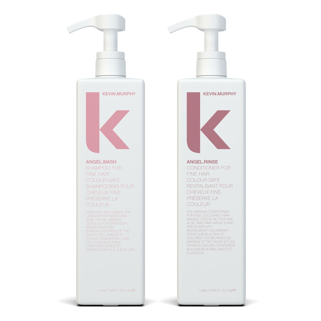 KEVIN.MURPHY ANGEL.WASH and RINSE Hair Care Set, 1 L
