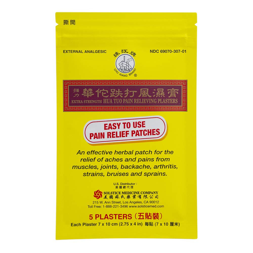 Solstice Extra Strength Hua Tuo Medicated Patches, 15 Count