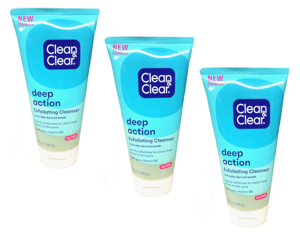 Clean & Clear Oil-Free Deep Action Exfoliating Face Scrub