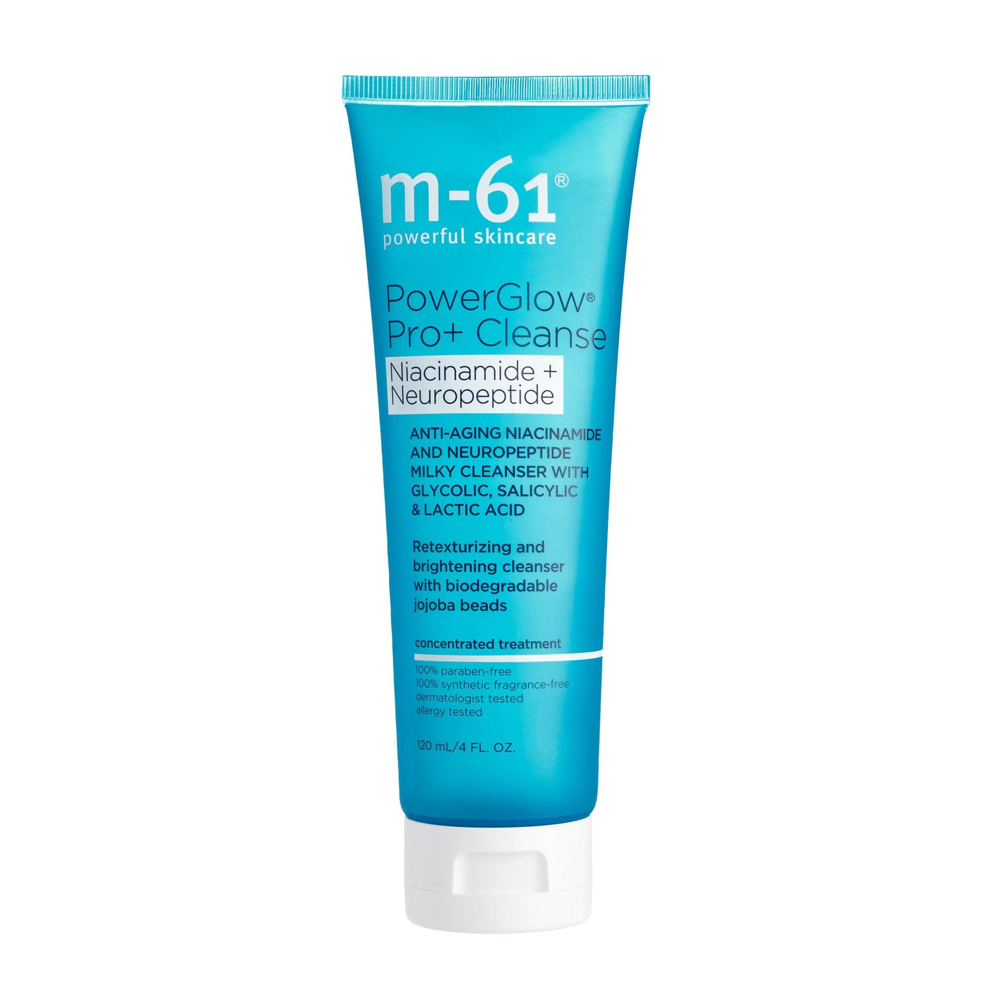 m-61 PowerGlow Pro+ Deep Cleansing Exfoliating Face Wash