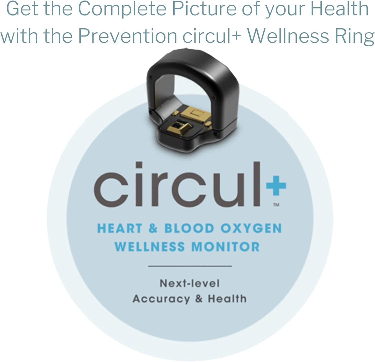circul+ Smart Ring for Sleep, Heart Rate and Oxygen Tracking