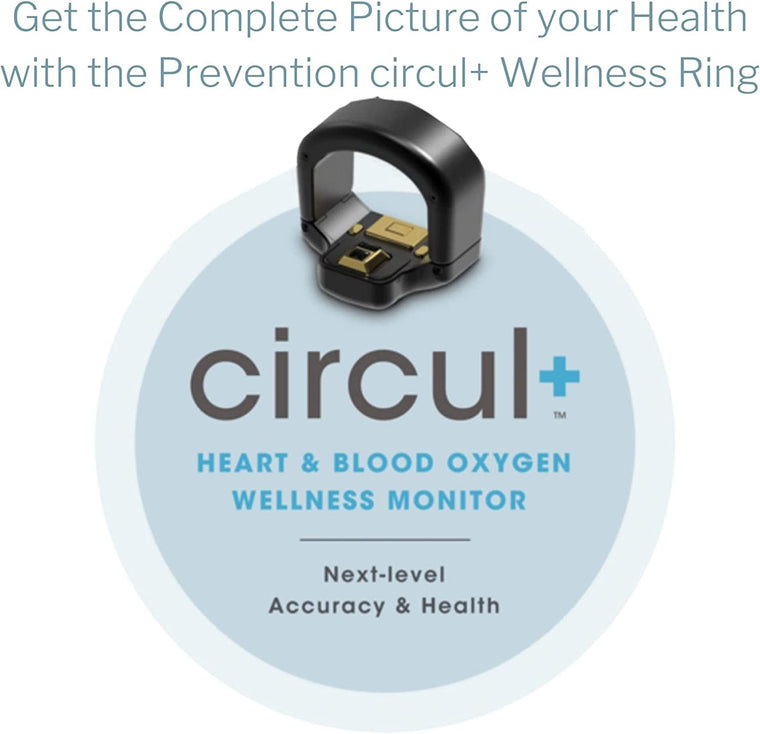 circul+ Smart Ring for Sleep, Heart Rate and Oxygen Tracking
