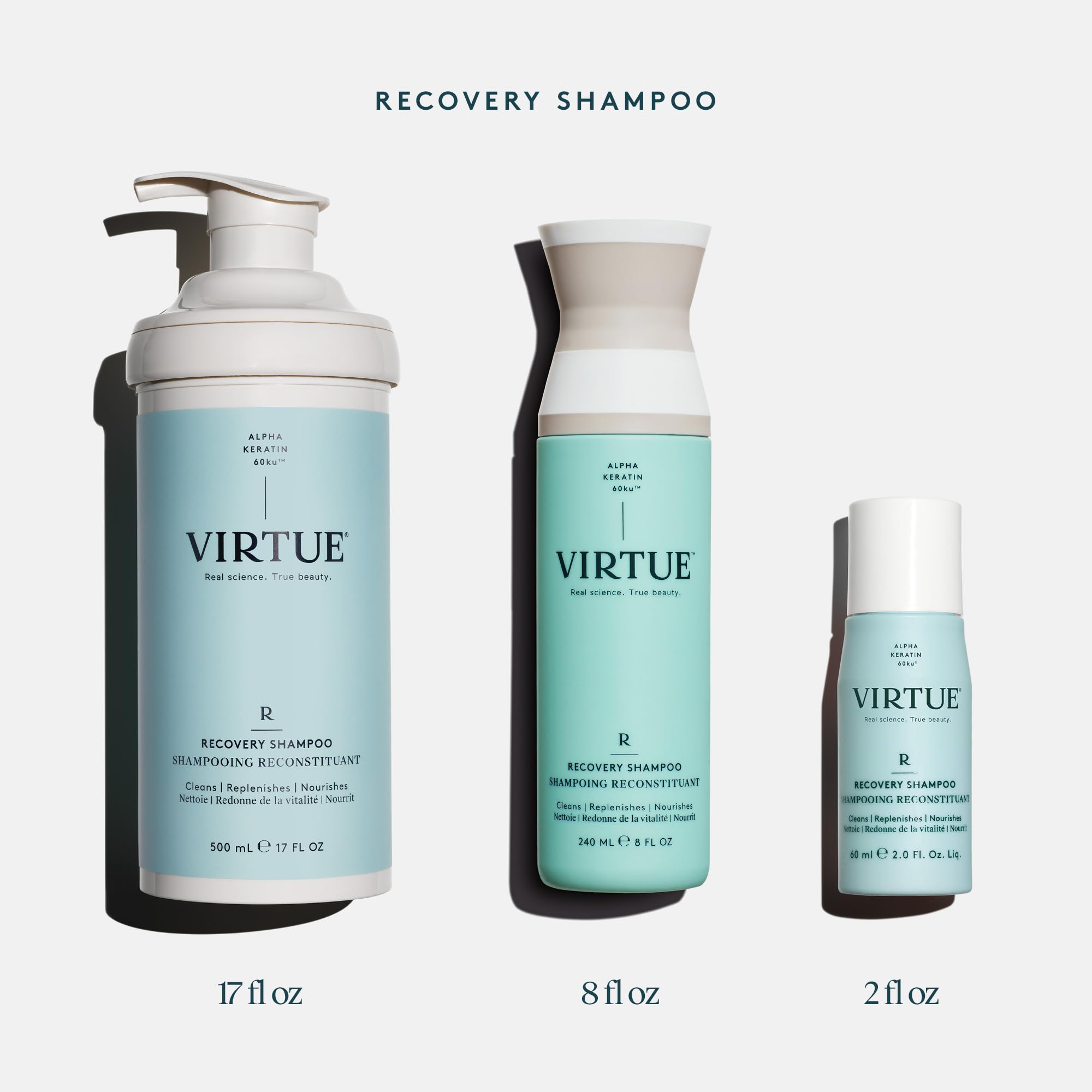 VIRTUE Recovery Sulfate-Free Shampoo for Damaged Hair