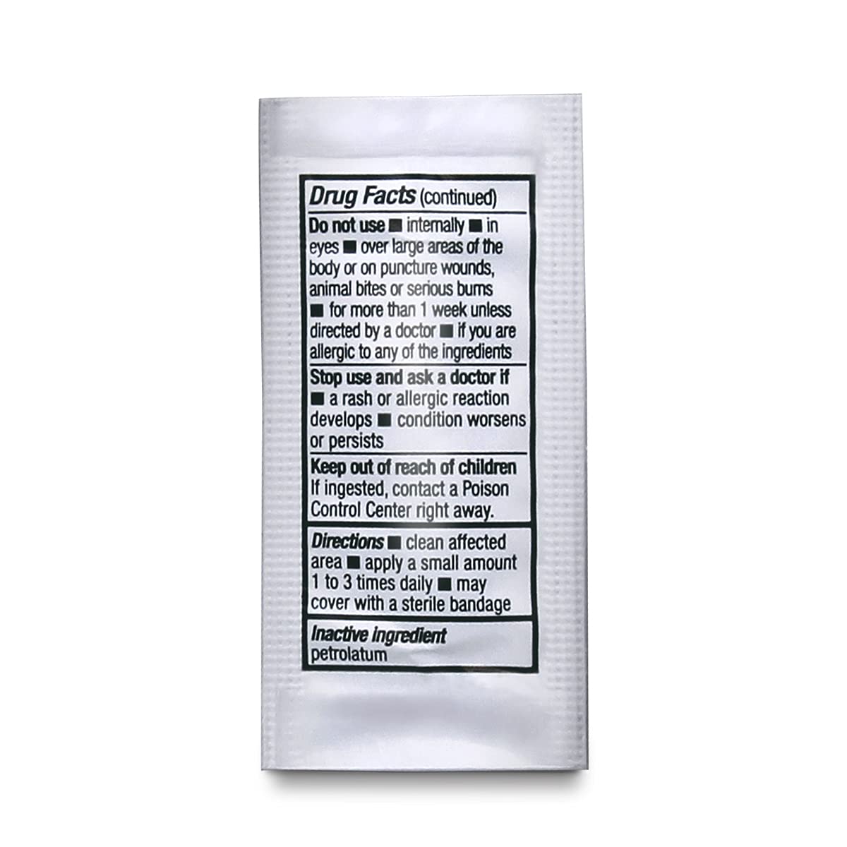 Safetec Triple Antibiotic Ointment Pouches, 2,000 Count