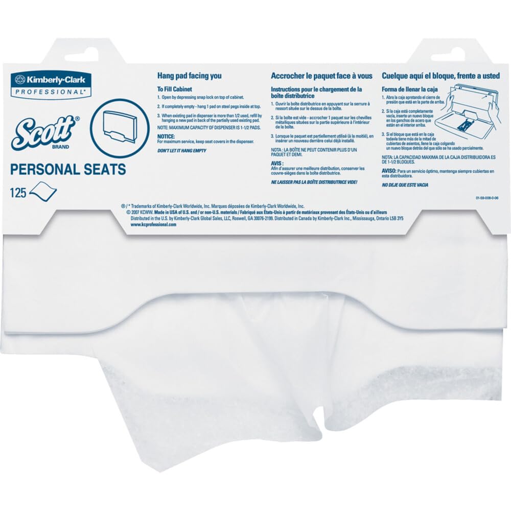 Kimberly-Clark Scott Personal Seat Covers, 3,000 Count