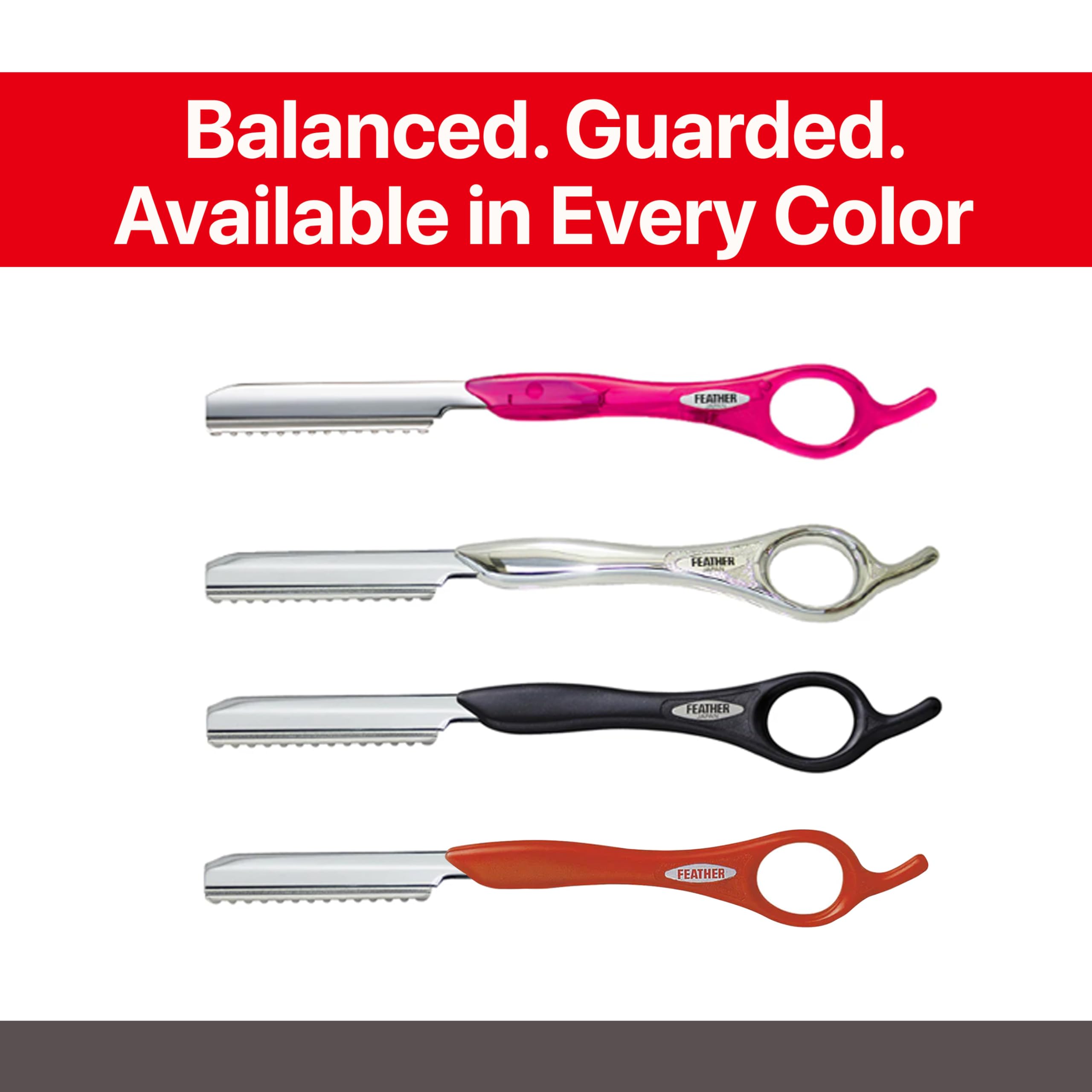 Feather 7.25-Inch Professional Styling Razor Handle