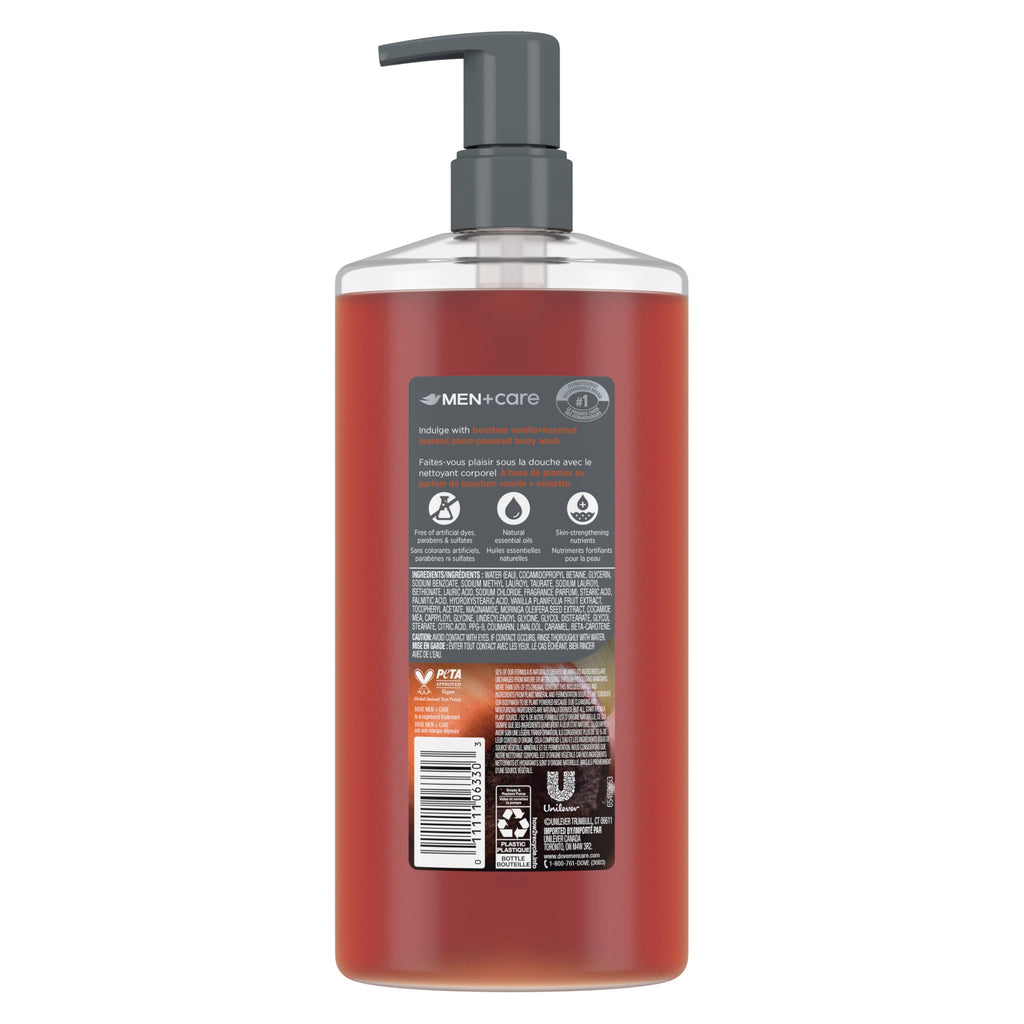 Dove Men+Care Bourbon Vanilla and Hazelnut Body Wash