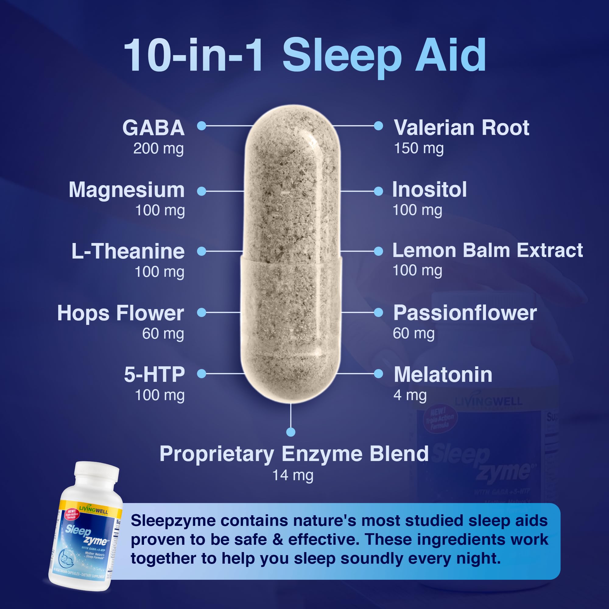Sleepzyme & HEAL-N-SOOTHE Sleep and Joint Support Bundle