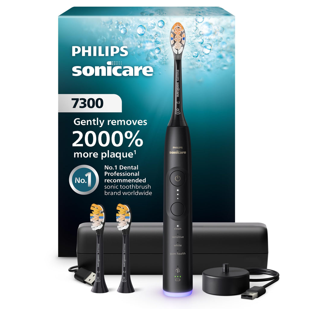 Philips Sonicare 7300 Rechargeable Toothbrush in Black