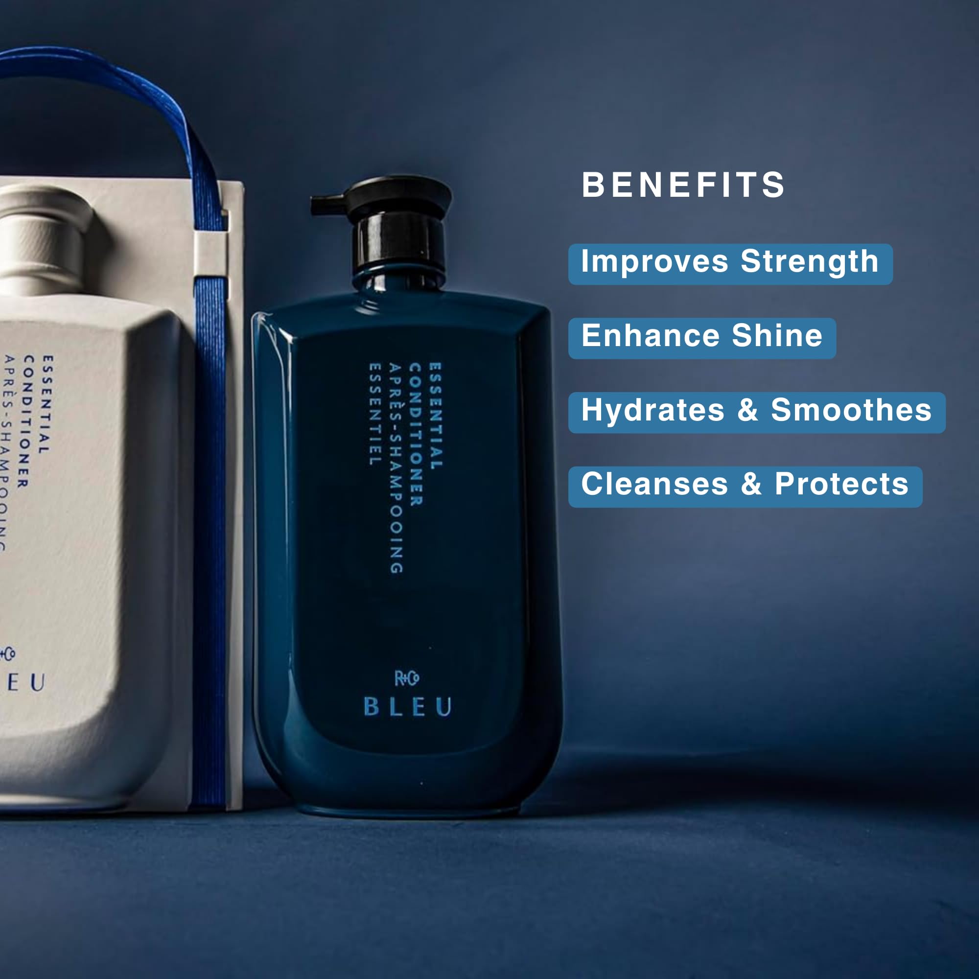 R+Co BLEU Essential Shampoo and Conditioner Liter Set
