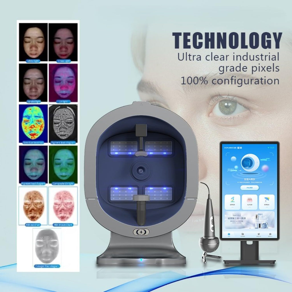 Professional AI Skin Analysis Scanner for Salons and Spas
