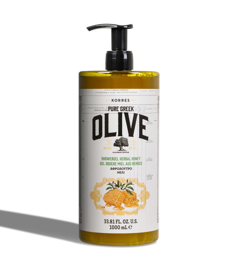 KORRES Pure Greek Olive Hydrating Shower Gel for Dry Skin