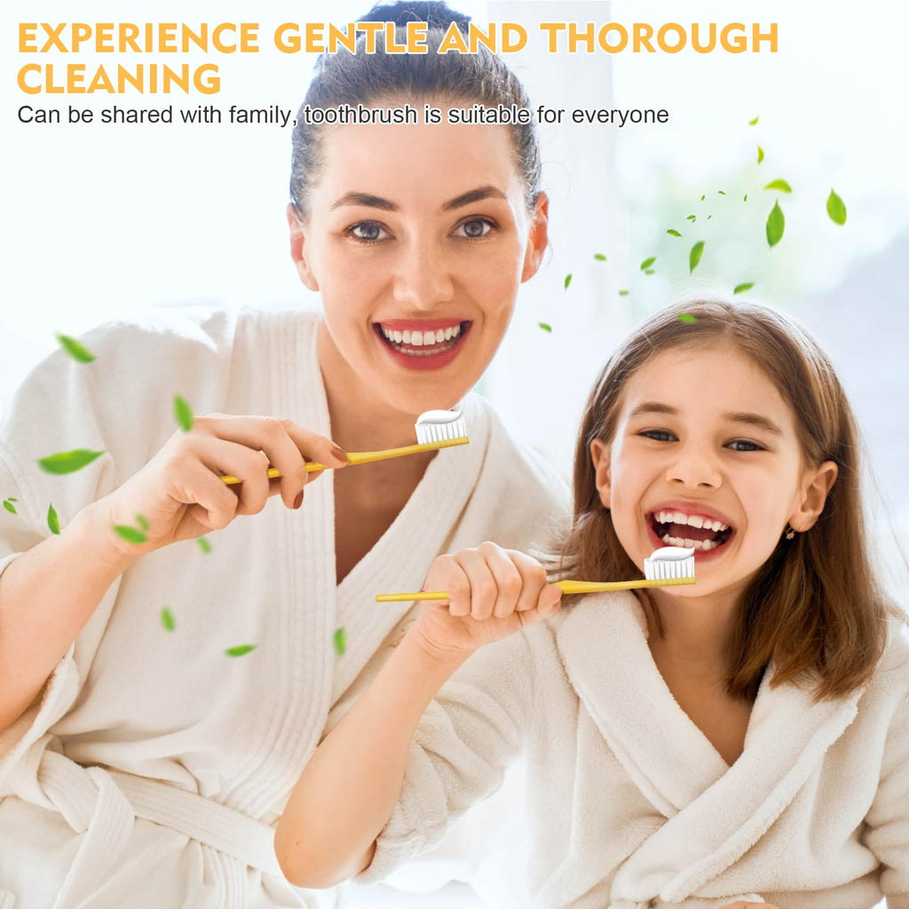 NICEMOVIC Disposable Toothbrush, Toothpaste and Comb Kit