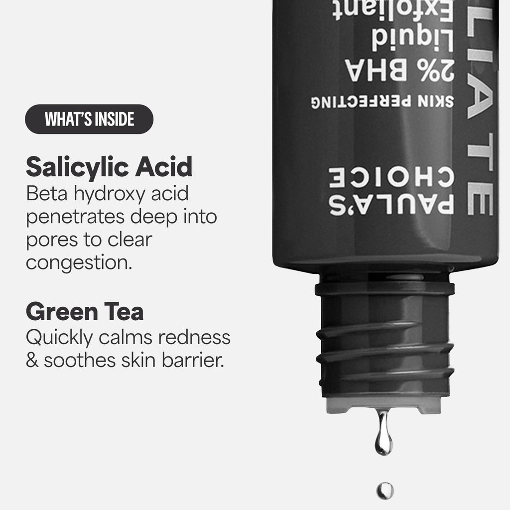 Paula’s Choice 2% BHA Liquid Exfoliant for Clearer Skin