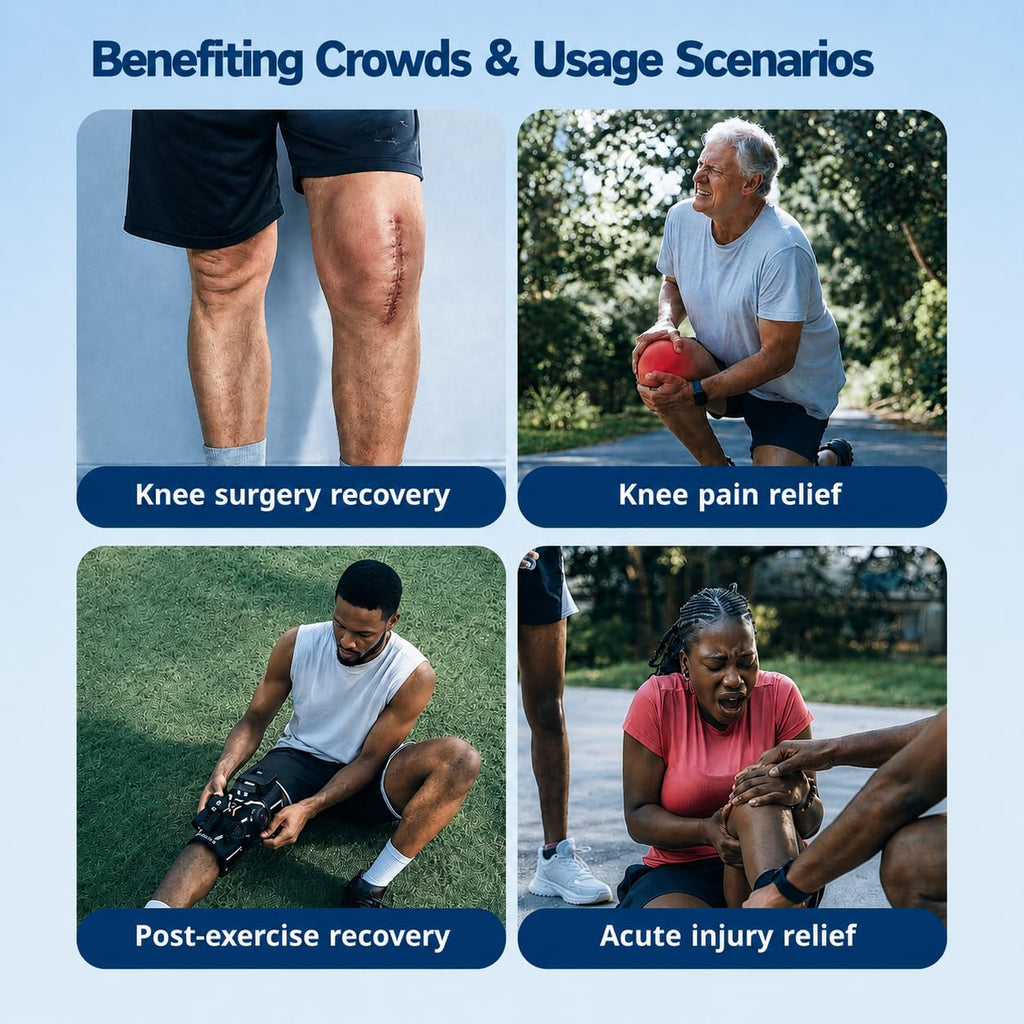 XPOLAR X2 Smart Knee Recovery Device with Hot and Cold Therapy
